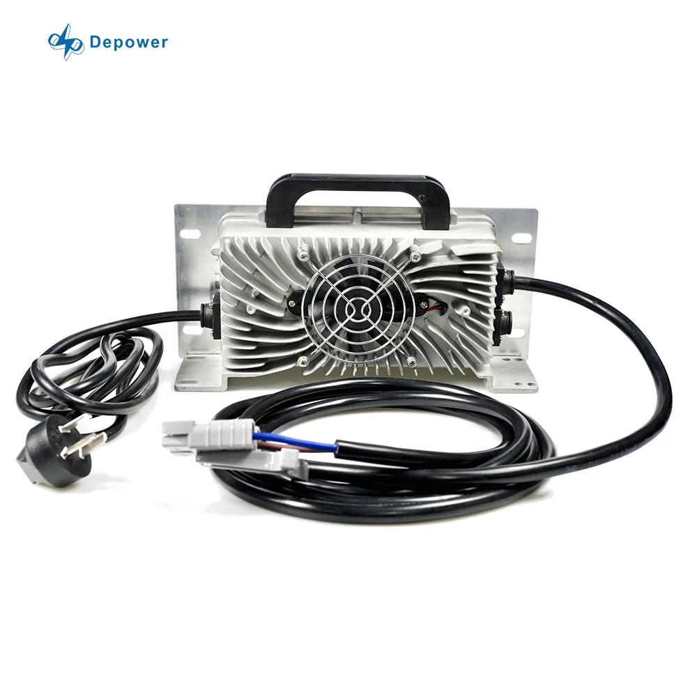 Depower New Design 48V 54V 57.6V 54.6V 520 Amp Club Car CROWS FOOT 48 Volt Golf Cart Battery Charger