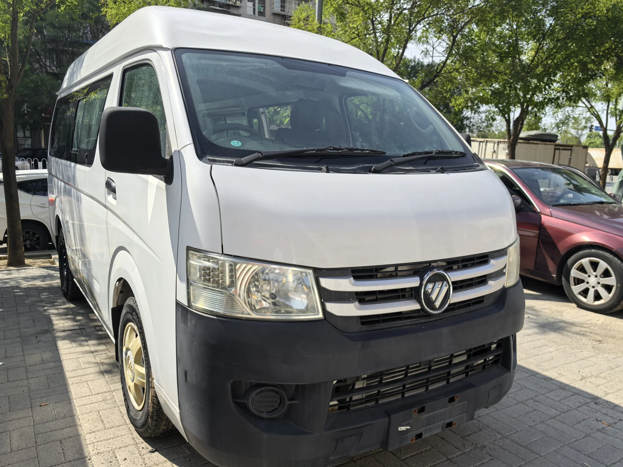 17 seats Foton View CS2  C2 Euro 6 city mini van bus cargo van bus
