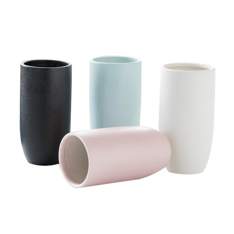 Дешевые высокие сухие цветочные белые современные скандинавские керамические вазы для домашнего декора (1600180572896)