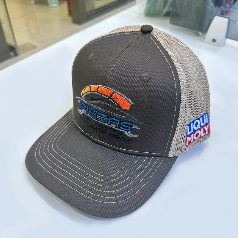 80 Colors Solid High Quality Custom Logo 6 Panel Mesh Sports Golf Snapback Caps For Men Fitted Richardson 112 Trucker Hats