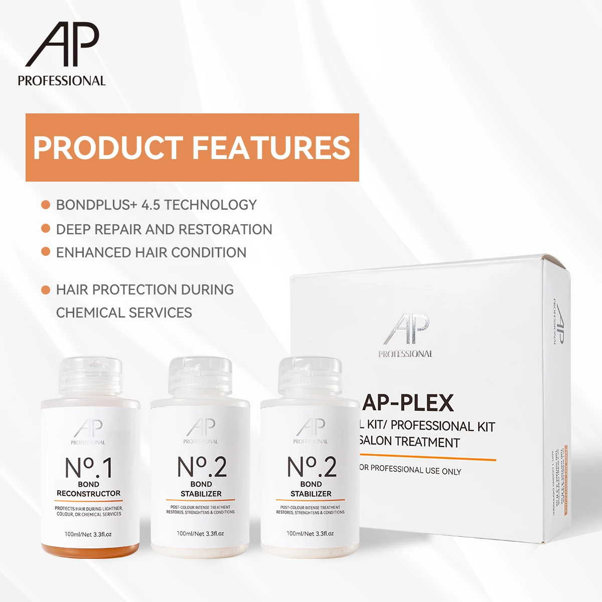 America Quality Wholesale AP Hair Care Reconstructor Structural Professional Repair Hair Bond Treatment