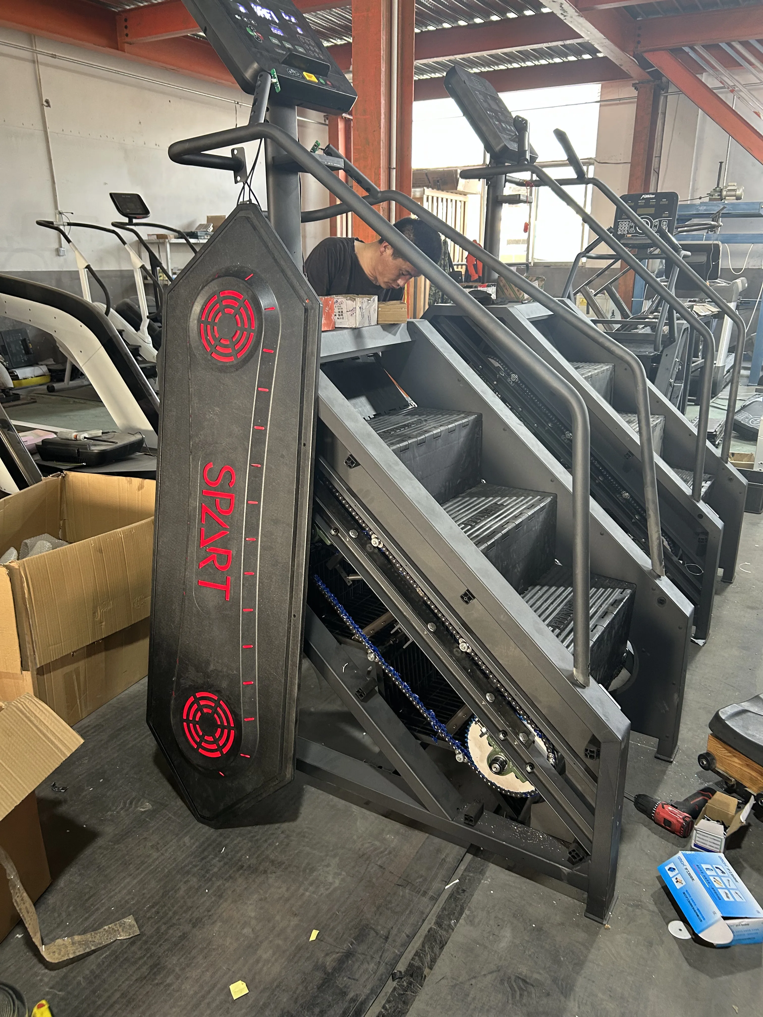 Cross fitness stair master gym equipment commercial stair stepper climbing machine stairmaster climb stairs machine