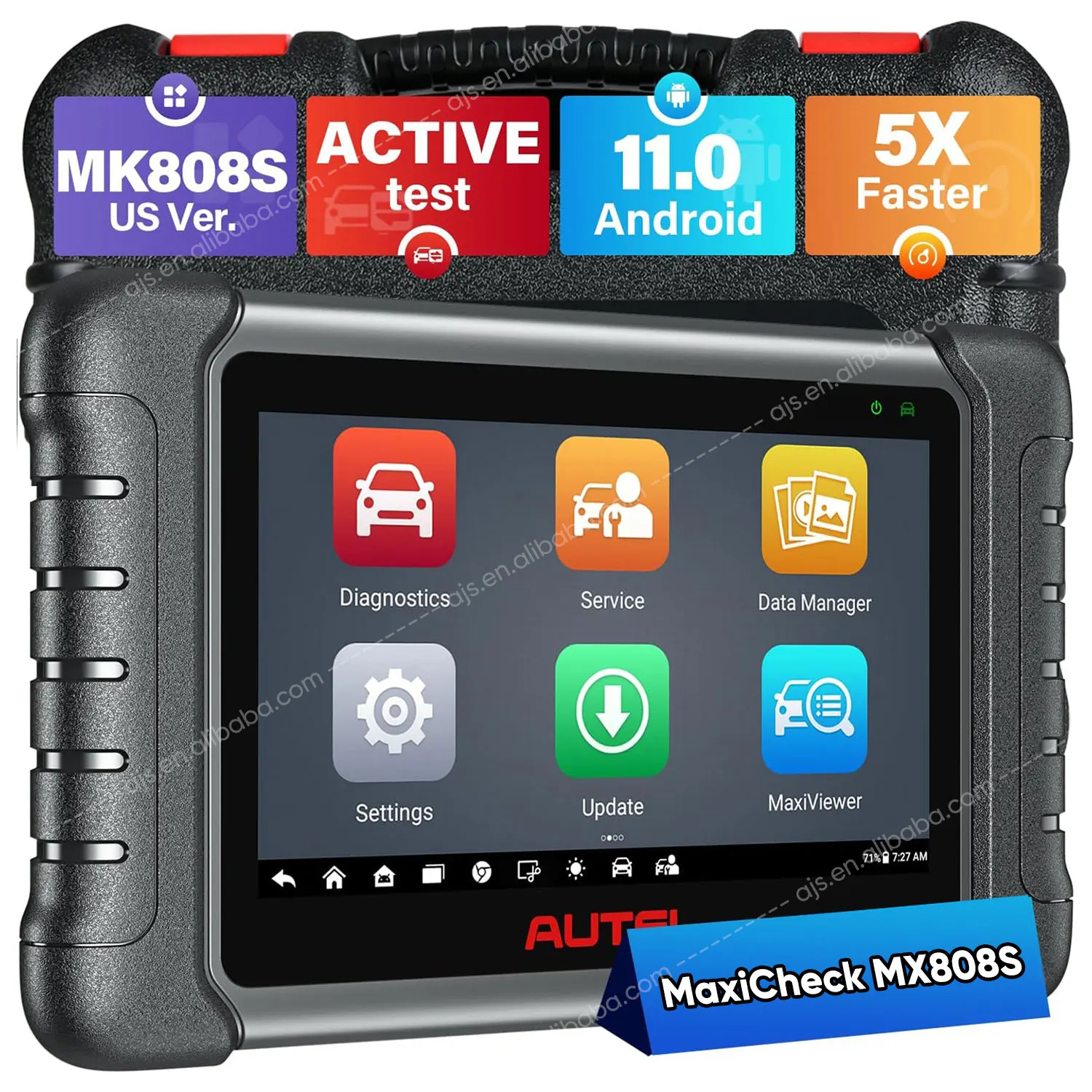 Autel Official Store Maxicheck MX808S Updated 2023 Version 5x Faster Processor Auto Scan Tool Altar Car Diagnostic Tool