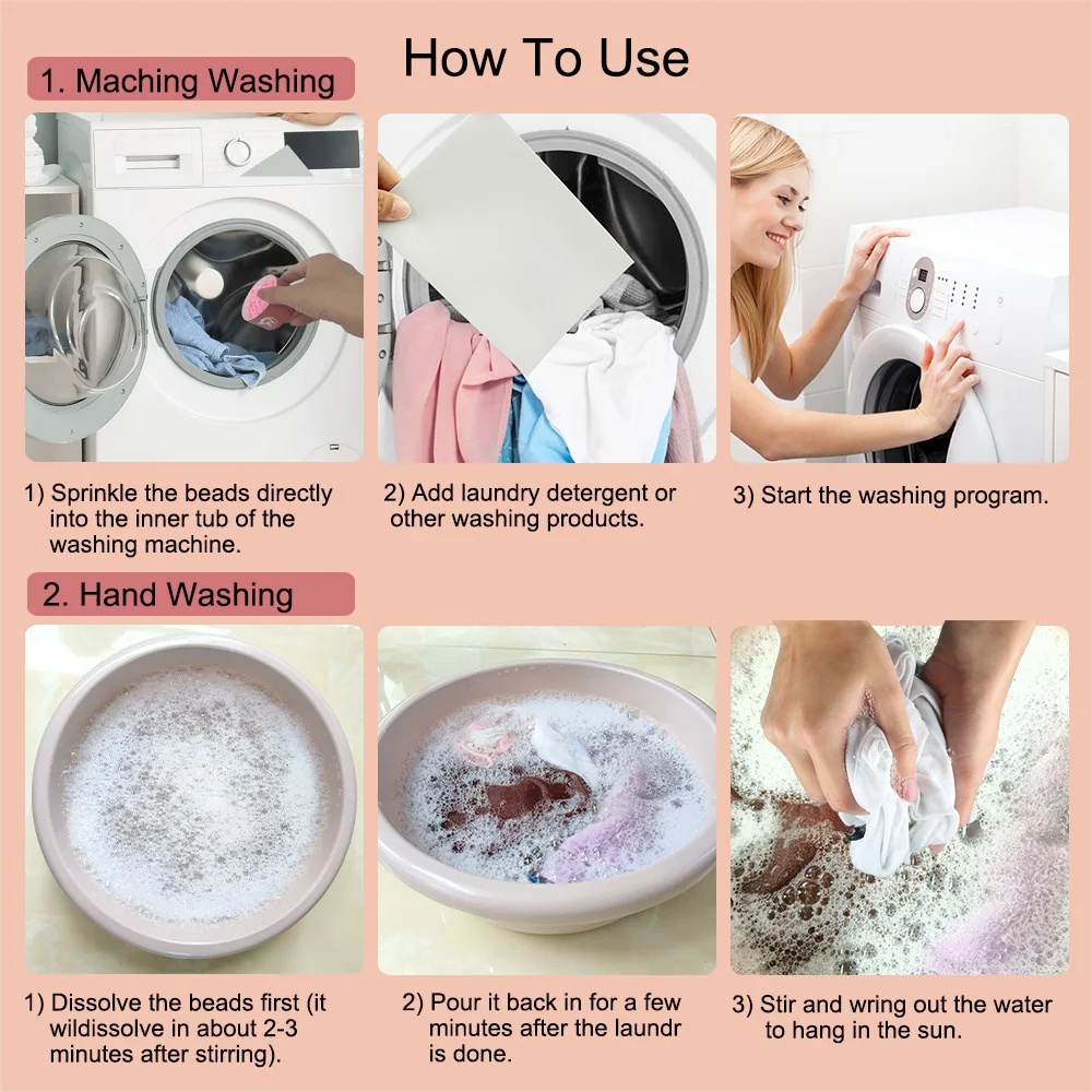 Fabric Softener Long-Lasting Laundry Detergent Scent Booster Beads laundry detergent care scent booster beads