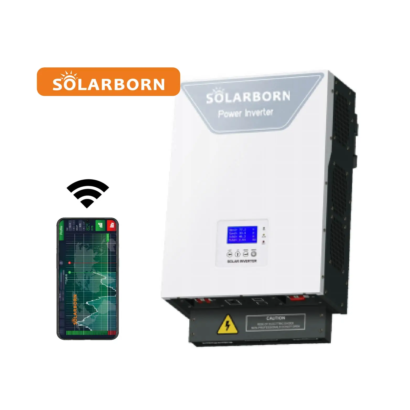 Solarborn solar energy system on grid solar system 5kw 10kw 15kw solar power system with solar inverter