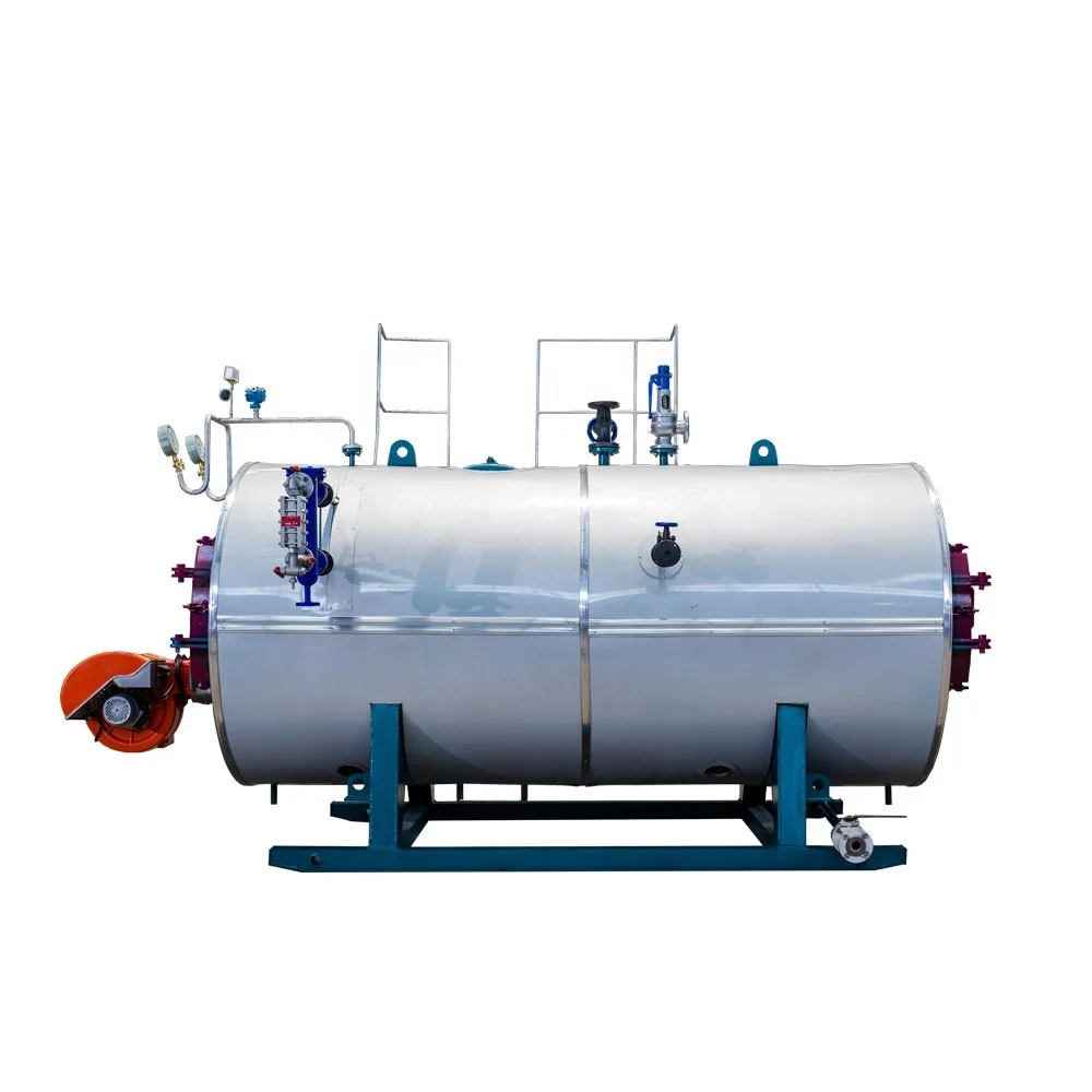 2t high quality intelligent oil gas fired steam Boiler horizontal biomass automatic oil gas steam boiler