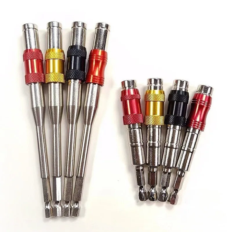 1/4 Multi-Angle Splicer 6.35mm Batch Head Quick Release Self-Locking Splicer Magnetic Hexagonal Shank Variable Splicer Extender