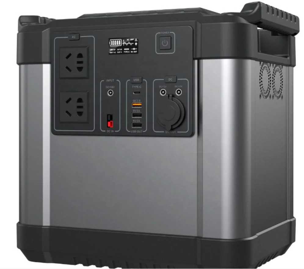 Неэлектрифицированная солнечная энергия Система 1500w портативная электростанция солнечной генератор 220v 110v 1620wh литиевая батарея блок питания