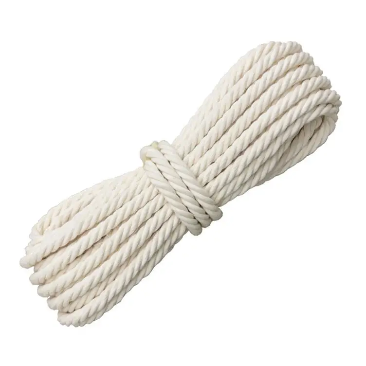 16mm tight and soft 100% natual Color Cotton Rope for all kinds of functions