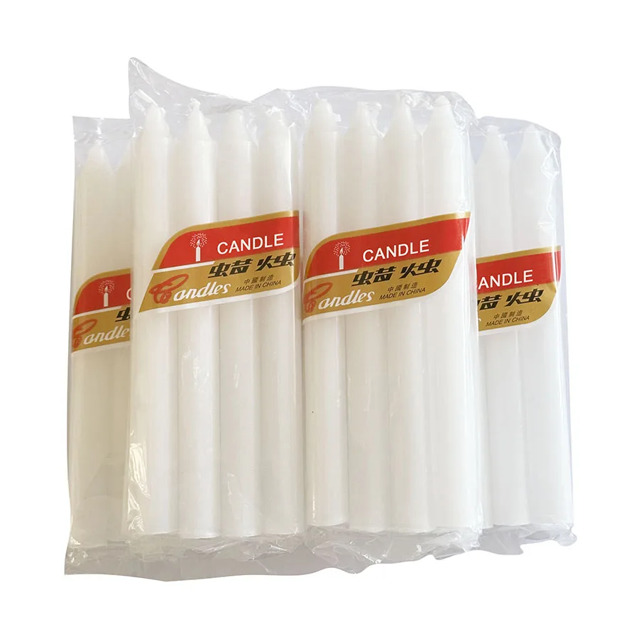 Paraffin Wax 8pcs x 30bag 38g Decorative Candle white household white plain candles
