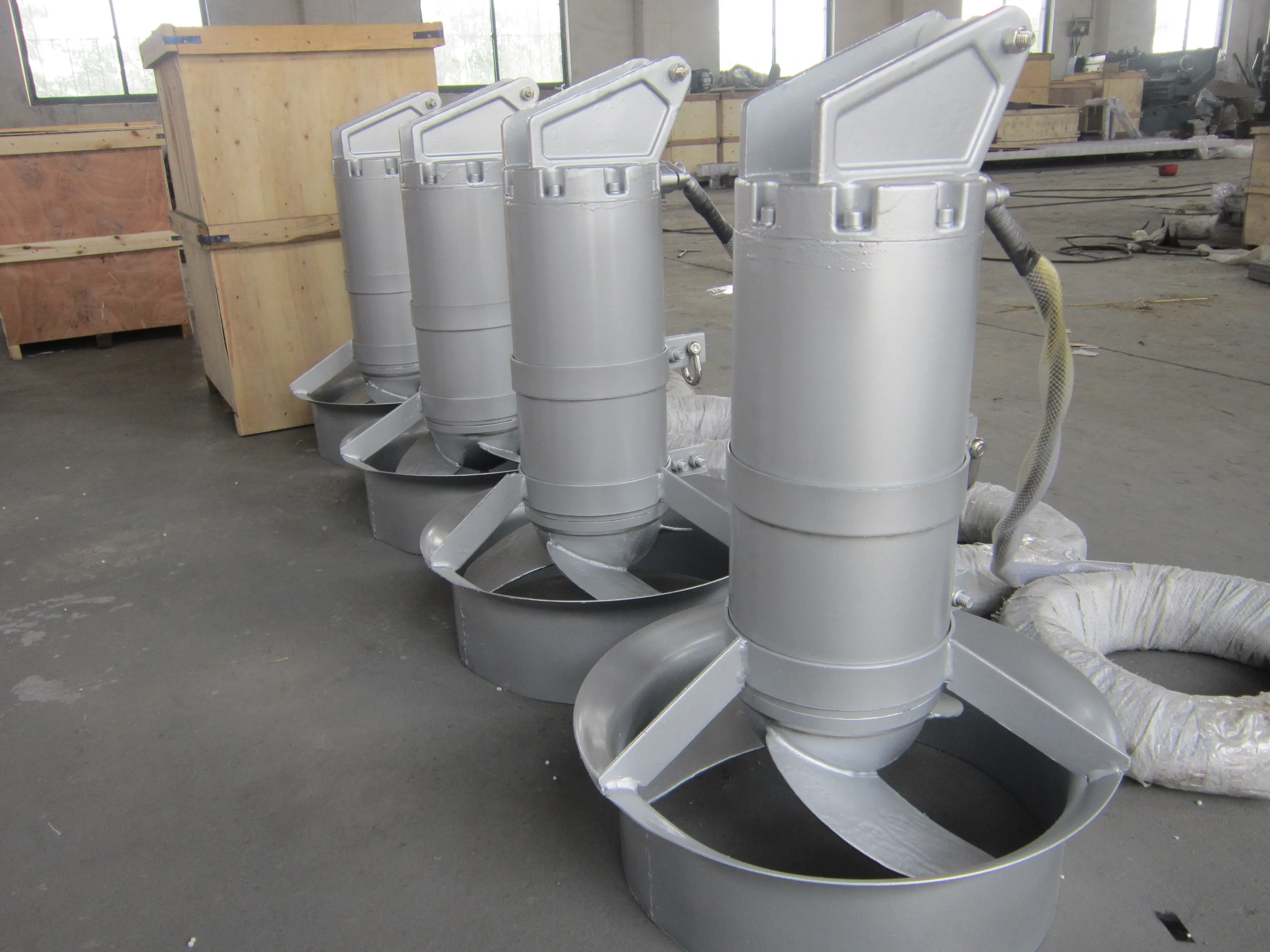 Wastewater Treatment Plant Submersible Aerator Pump for Sludge