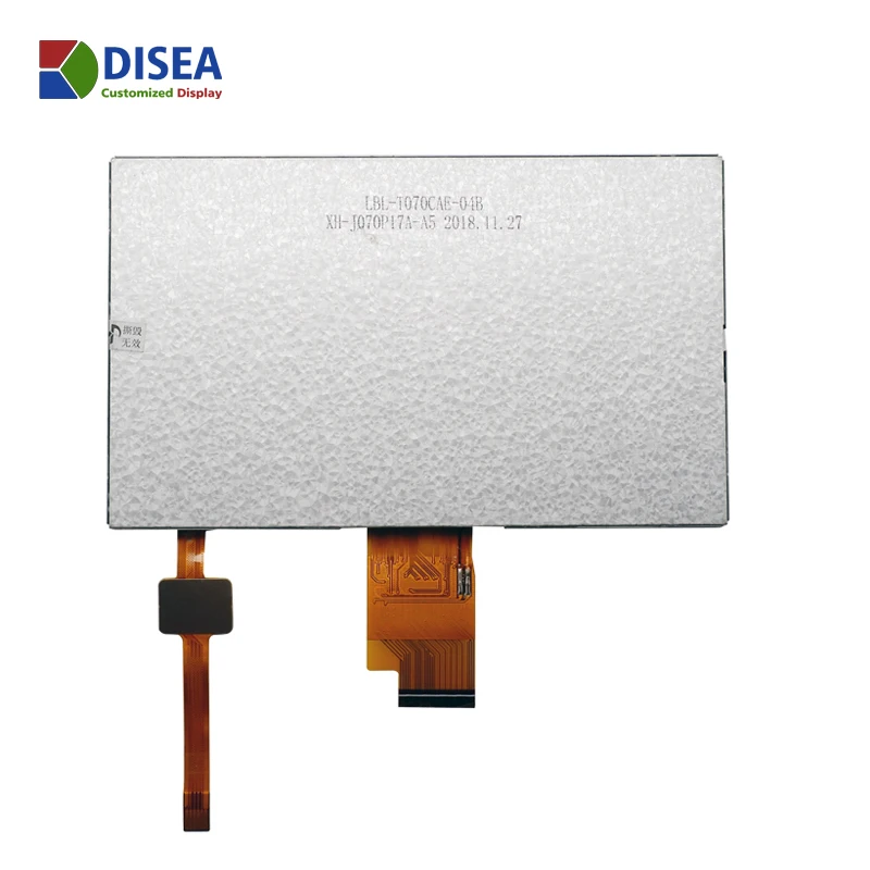 DISEA Standard TFT Module 1024x600  IPS Screen 7 inch Capacitive Touch Display With LVDS Interface