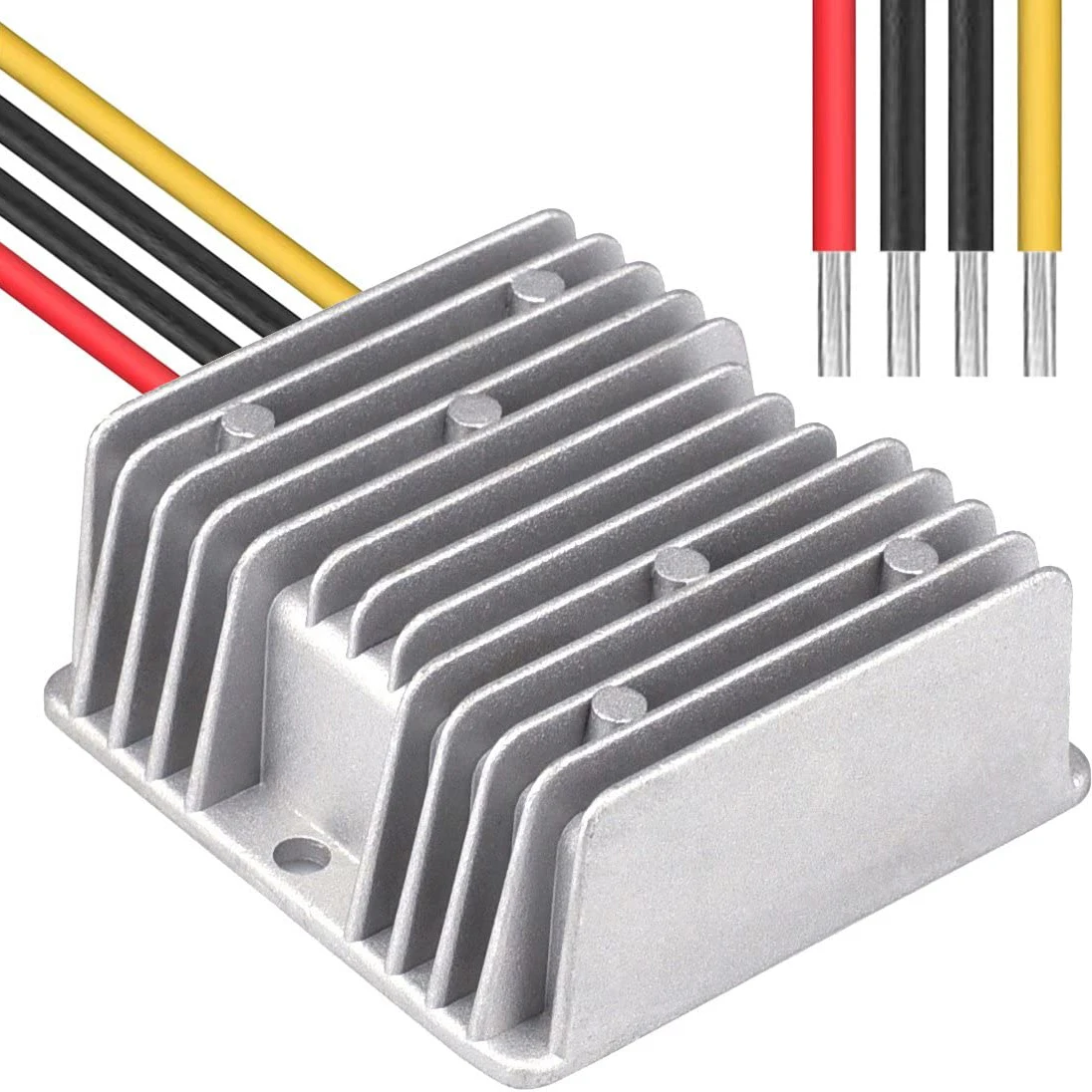 Преобразователь DcDc 5V 12V 24V до 48V 60V 72V 90V Повышающий Модуль питания преобразователь с водонепроницаемым IP68