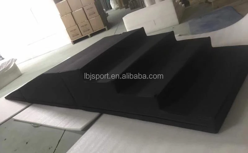 Gymnastics Folding Wedge Mat Hand Stand Walk Ramp With Stairs rampa gimnasia