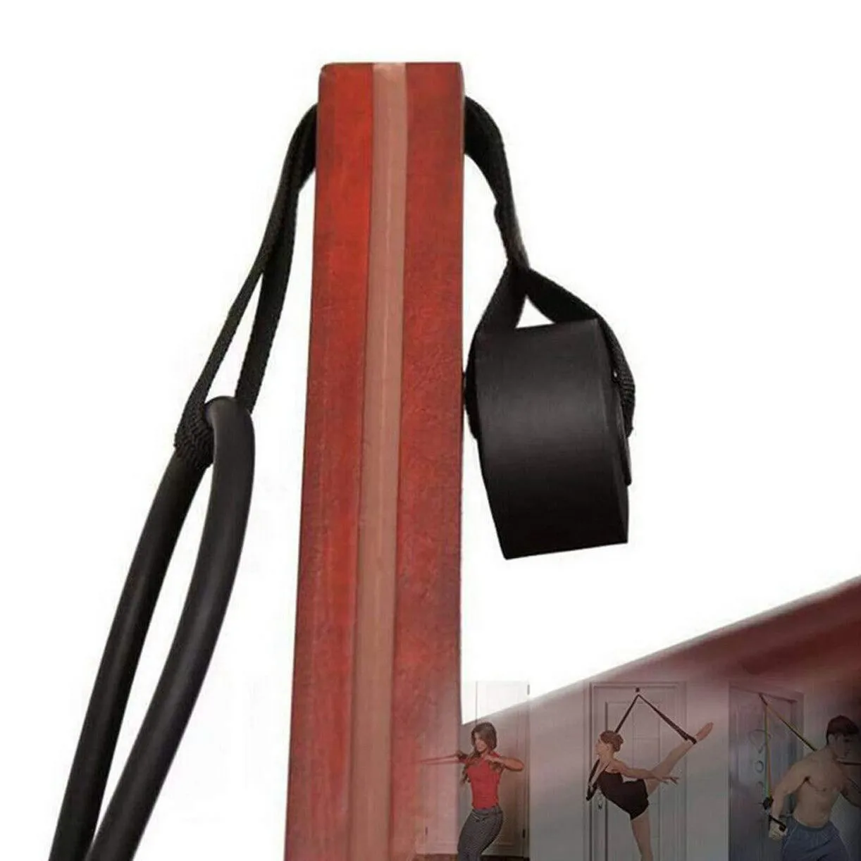 Yoga Resistance Ring Elastic Rope Tensioner Anchor Door Tension Rope Essential Fitness Equipment Accessories Fasteners Equipment