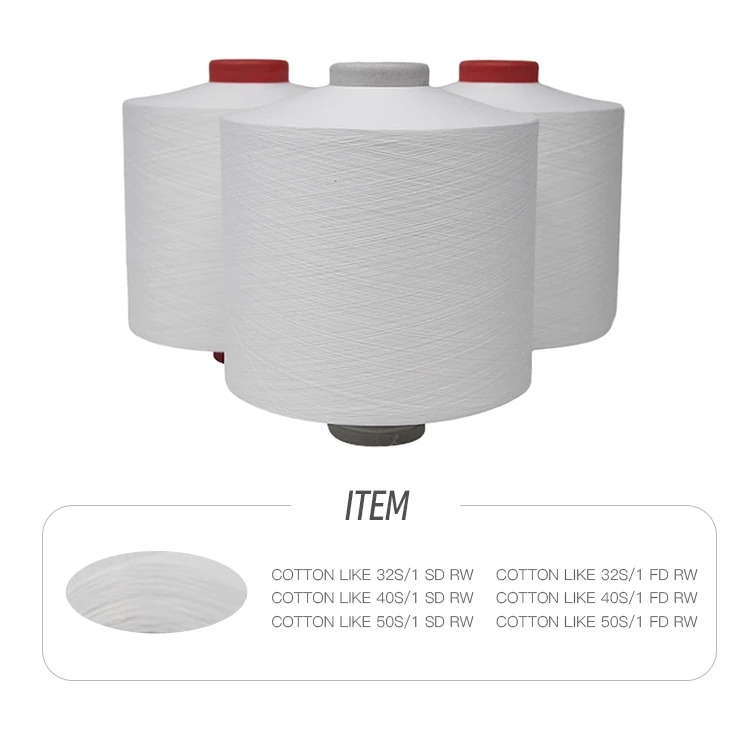 Wholesale Shuyuan environmentally friendly hand knitting fancy yarn 100% polyester cotton like yarn