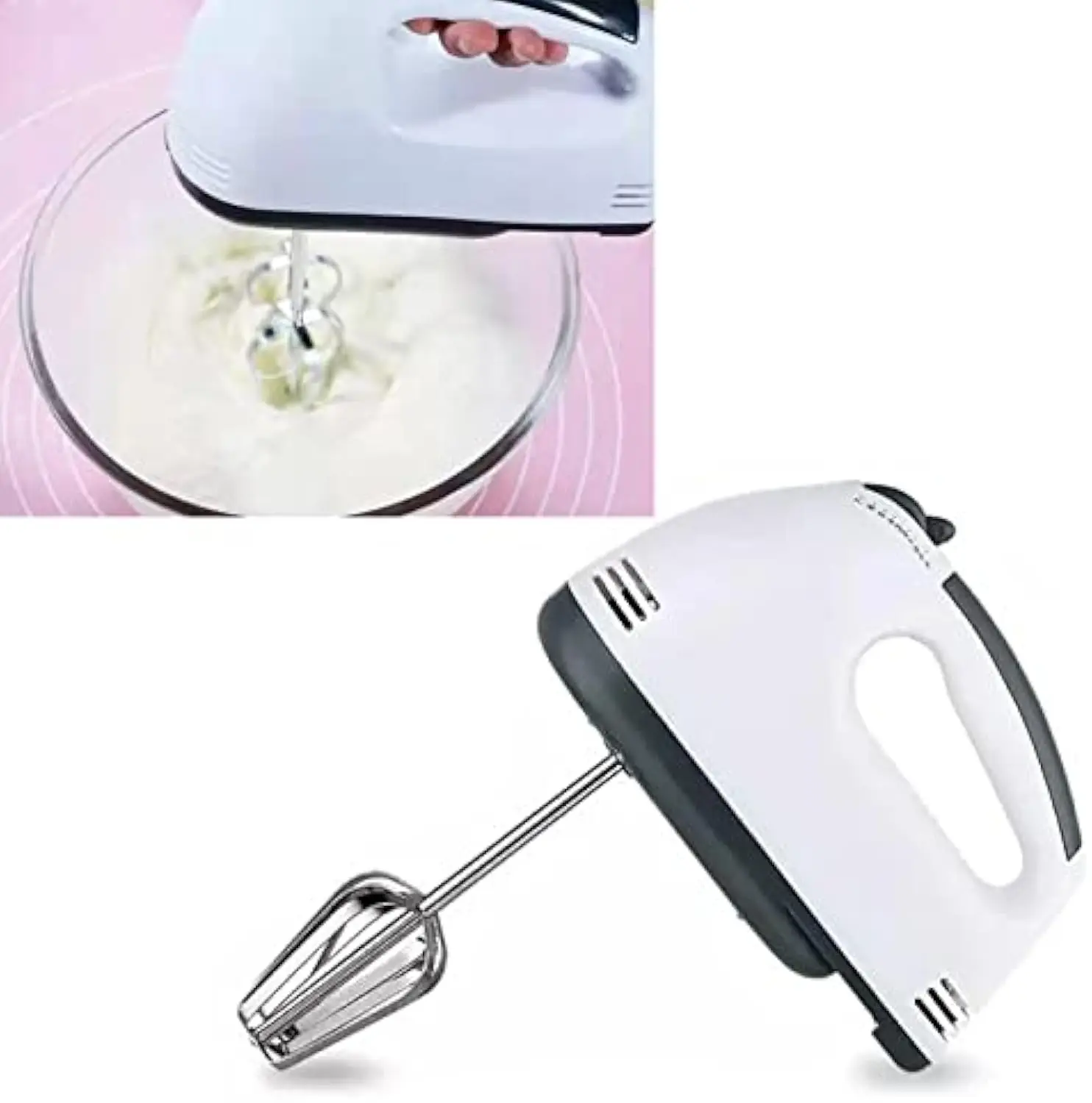Custom home electric whisk Automatic whisk whisk cream white beater Hand-held small baking mixer