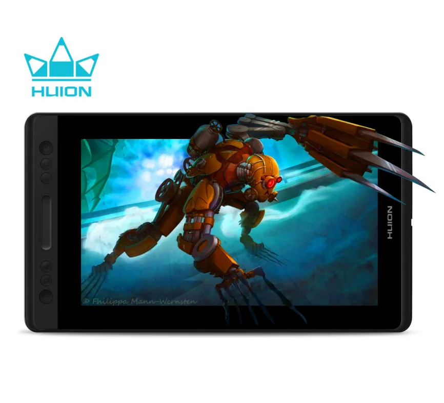 Графический планшет Huion Kamvas Pro 13 для рисования 1920x1080 разрешение