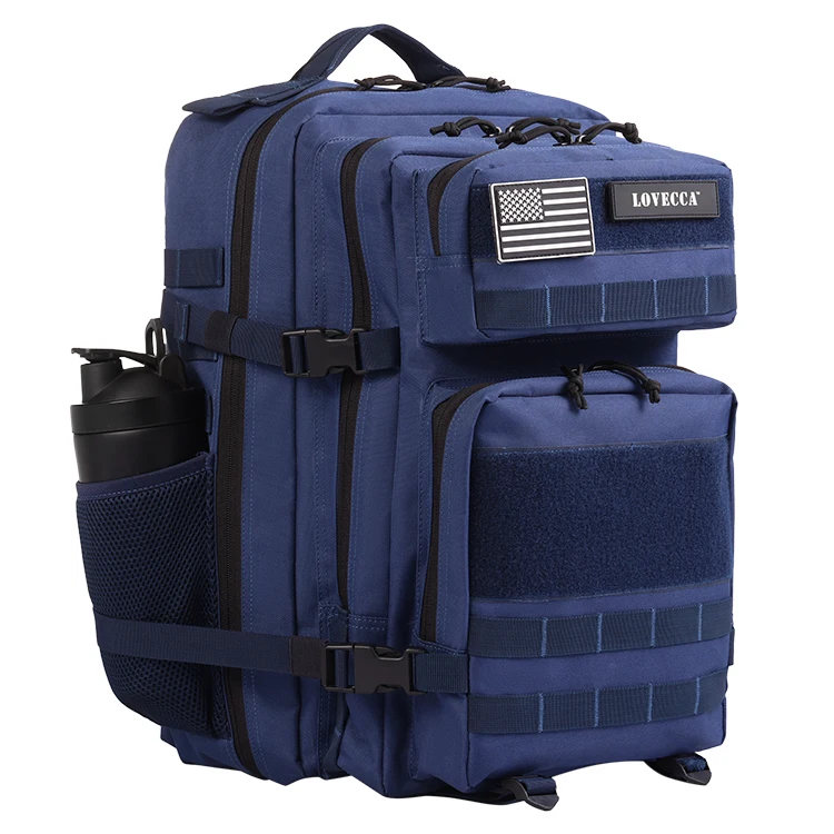 Custom logo men waterproof fabric rucksack swim sports 45l gym duffle backpack