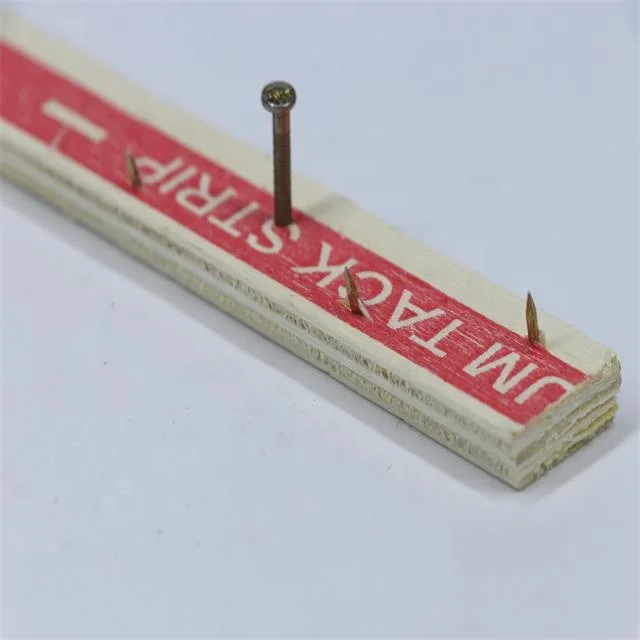 carpet tack strip with concrete nails
