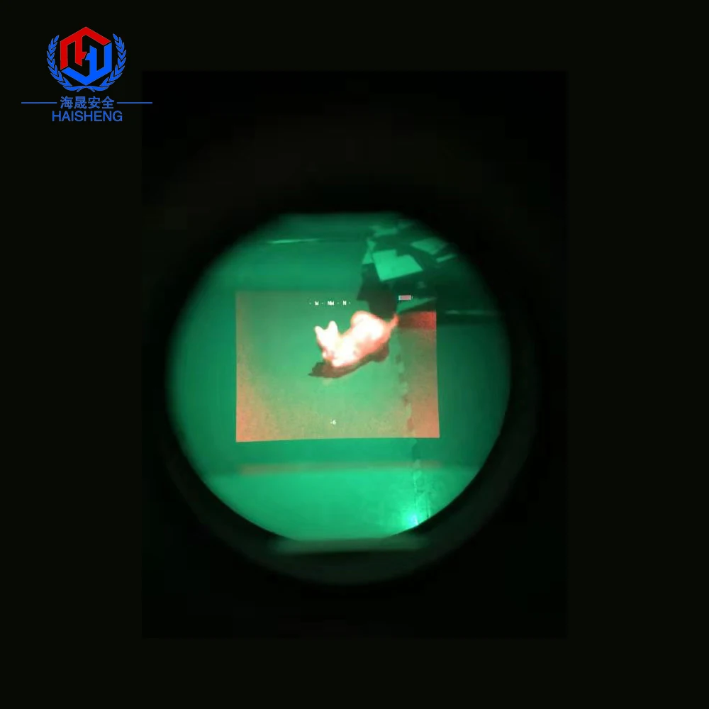 Fusion telescope, Combination of Night vision and Thermal scope binoculars, handheld night vision and thermal binocular scope
