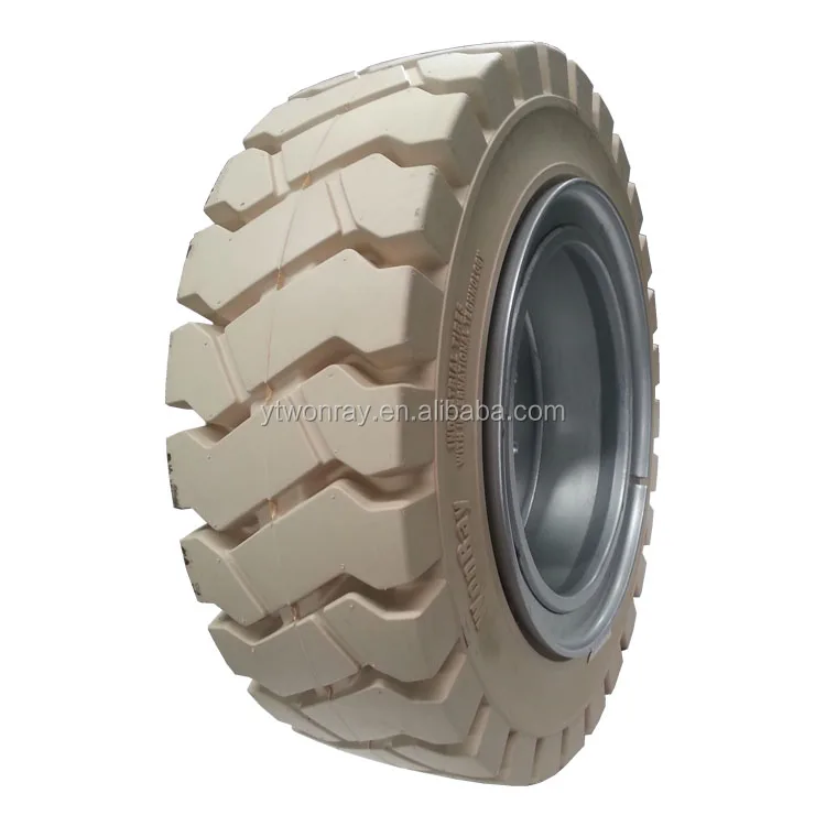 Forklift spare parts 8.15-15 28x9-15 elastic solid tires for caterpillar