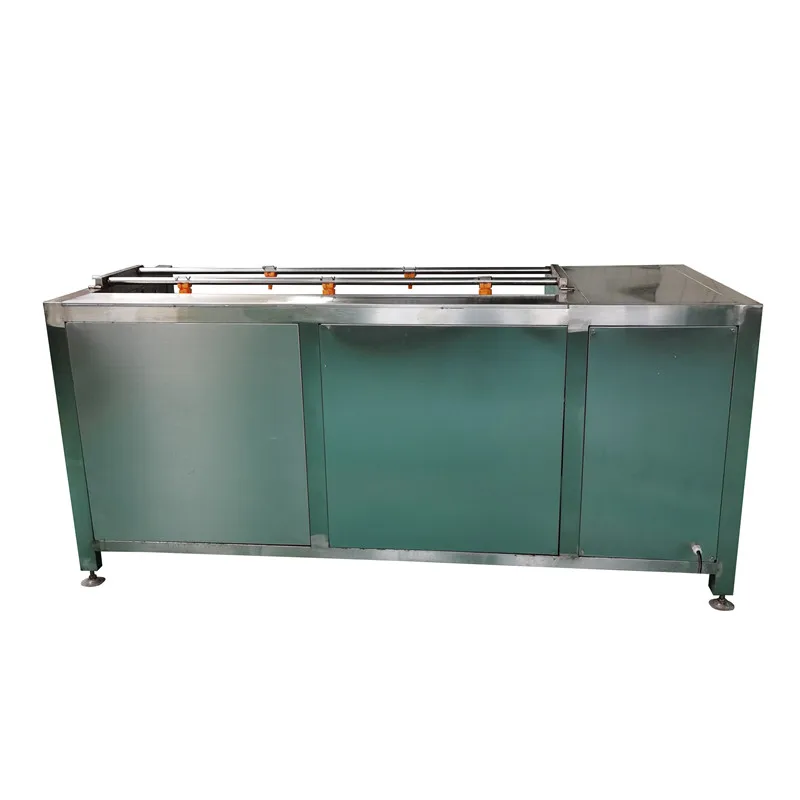 Carrot Brush Wash Equipment Sugar Cane Washing Peeling Machine Wool Roller Cleaning And Peeling Machine