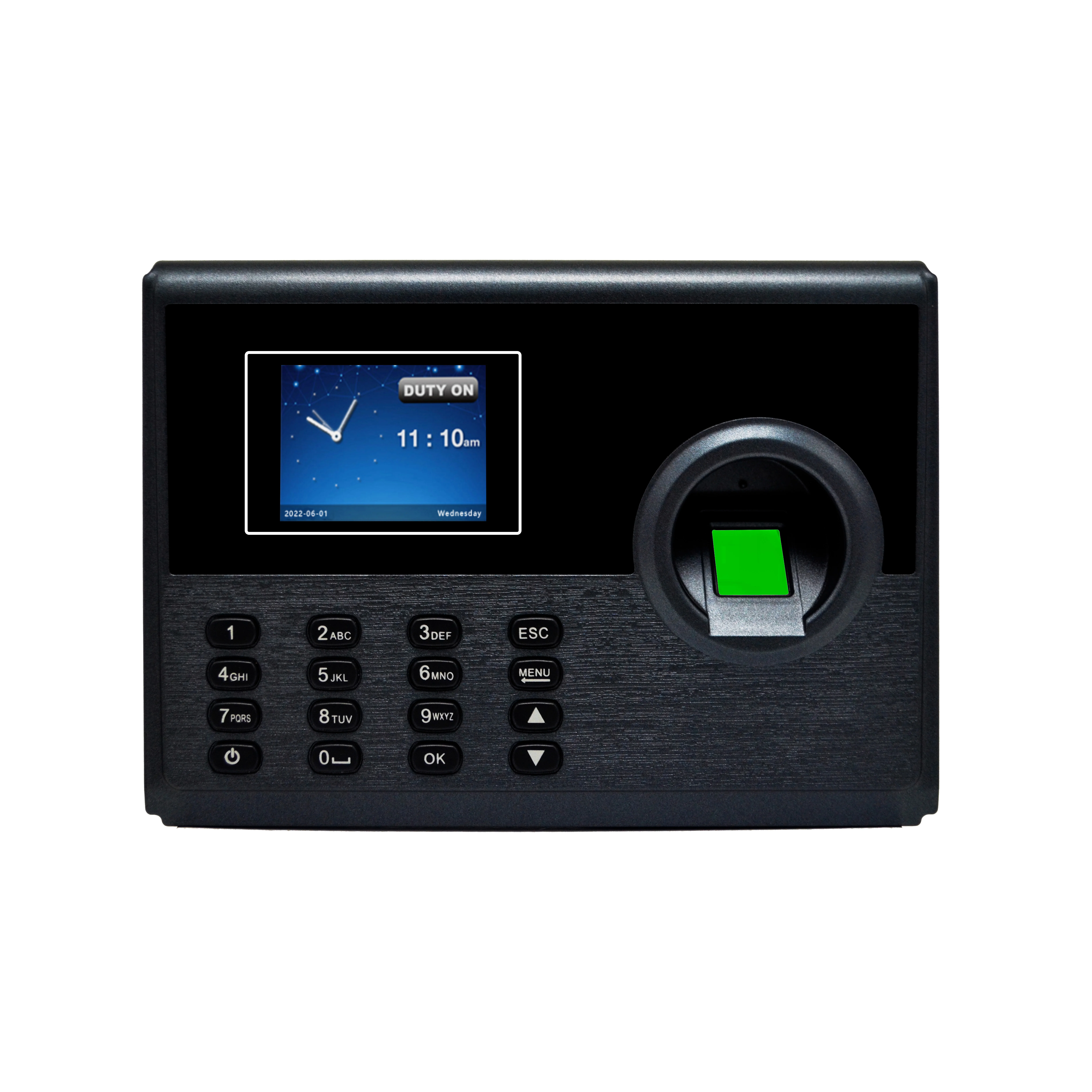 UI-500 time recording system clocking in attendance time recorder fingerprint time recording