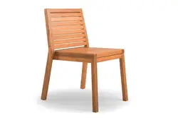 Colma стул в современном дизайне наружная садовая мебель Наборы бамбуковые обеденные стулья