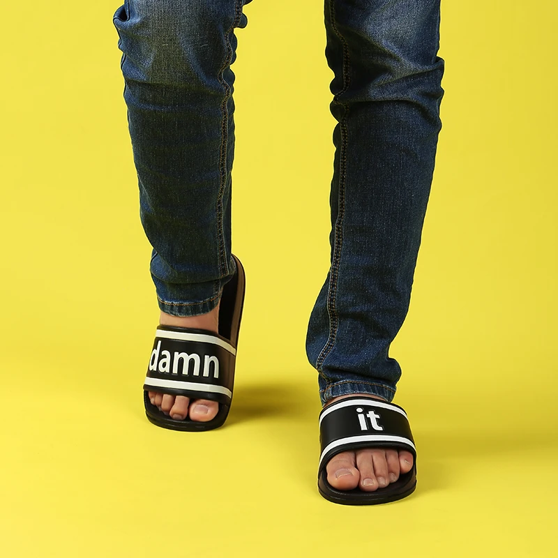 Домашние тапочки на заказ, женские пляжные сандалии, дизайнерские мужские шлепанцы, роскошные женские шлепанцы на плоской подошве