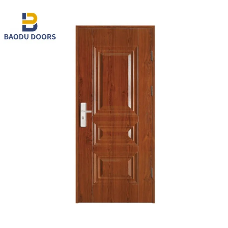
The new style american panel front security doors iron door 