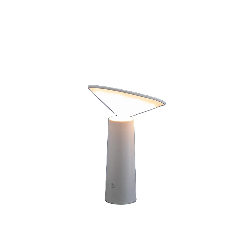 White Lamp Modern Minimalist Bedside Wireless Charger USB Charging Office Touch Sensor Book Living Room Table Lamp