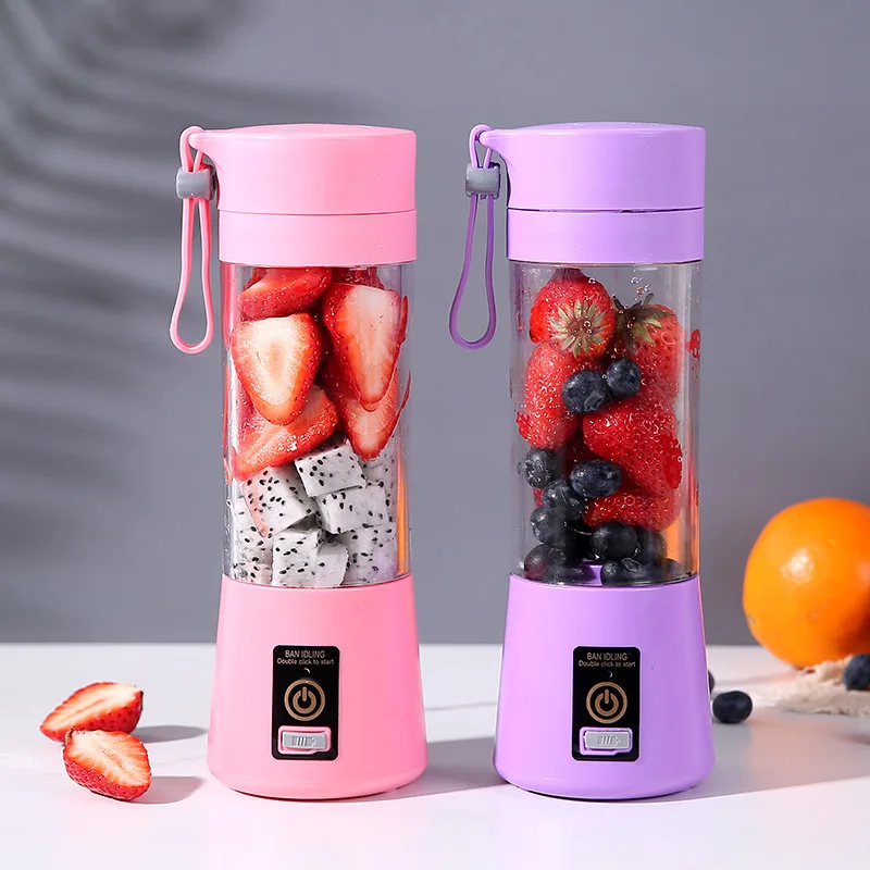 Mini electric juicer portable blender usb rechargeable licuadoras portatil