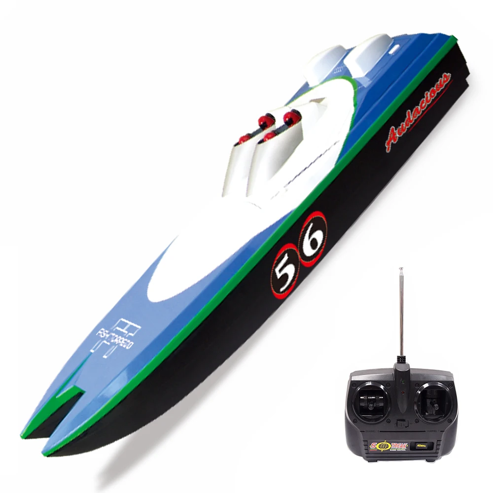 Torpedo remote control ship RC Atomic 15mph High-Speed Brushless Remote Control RC Boat for adults (792-4) RTR