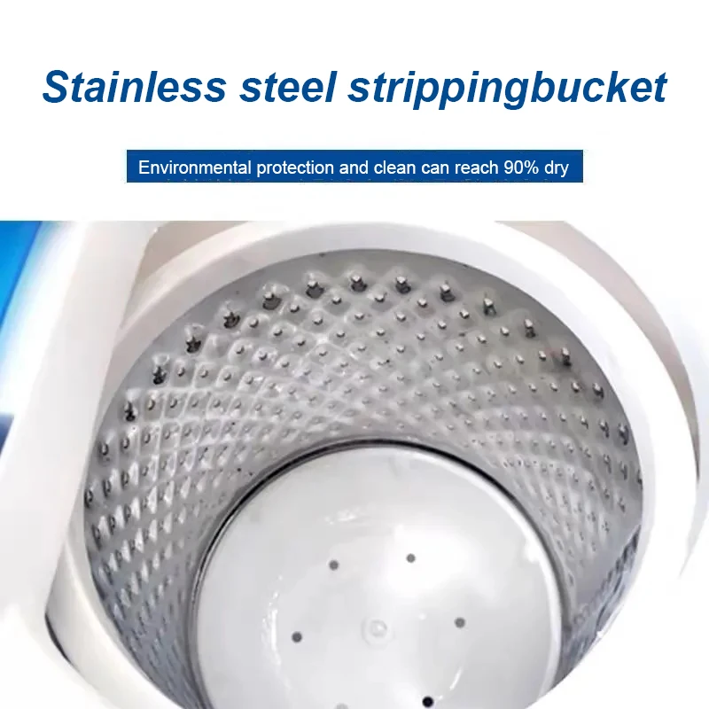 Mini washing machine semi-automatic dormitory small washing socks machine children underwear washing and stripping one