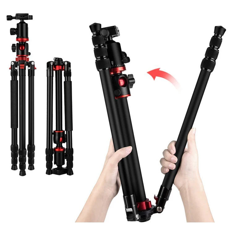 Triopo photography video horizontal carbon fiber tripod professional for youtube phone and camera tripod stand