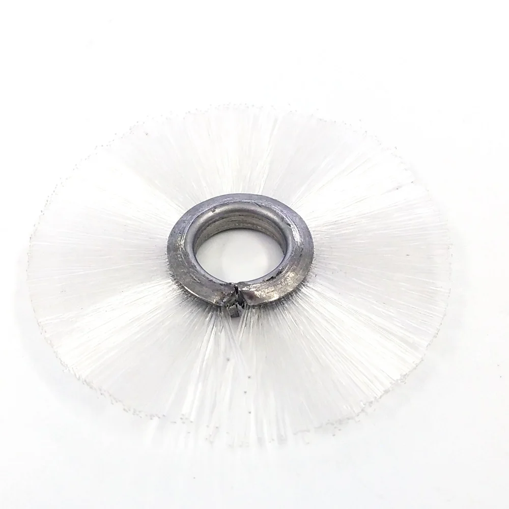 white nylon outside ring brush