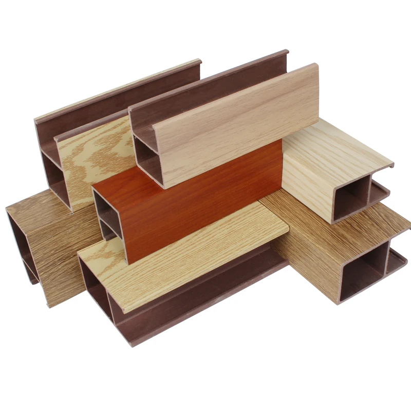 Waterproof WPC Ceiling pvc ceiling panels decoration Wood Square Designs Interior Decoration Ceiling