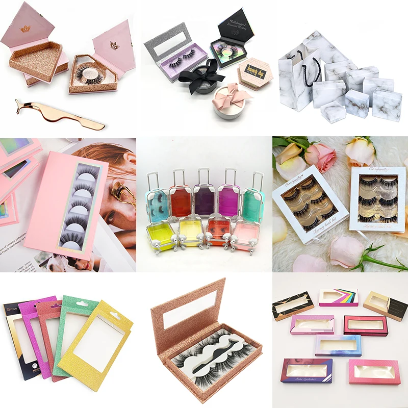 3D Mink False Eyelashes Manufacturer Free Lash Samples with private label mink eyelashes