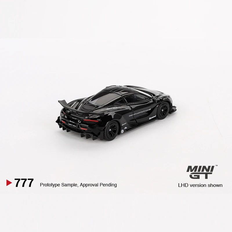 Модель 1/64 мини-GT из литого сплава модель автомобиля Макларен 720S для подарка и коллекции Zhengfeng