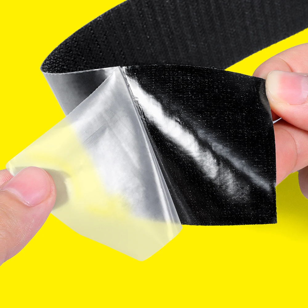 15Ft X 2 Inch Hook and Loop Strips Set With Adhesive Double Rolls of Heavy Duty Self Adhesive Tape