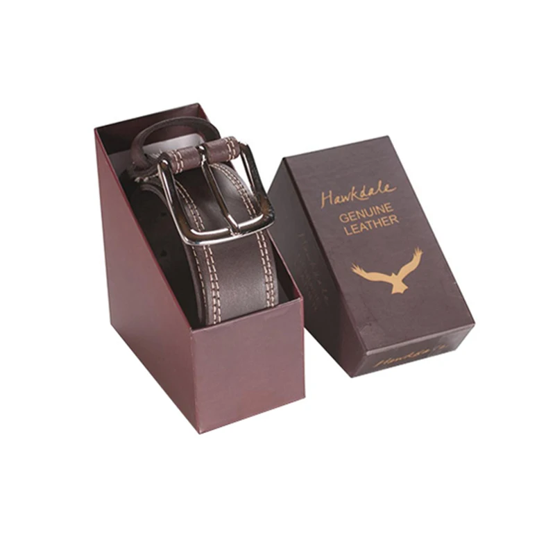 Custom Logo Luxury Cardboard Paper Boxes Belt Box Packaging for Belts