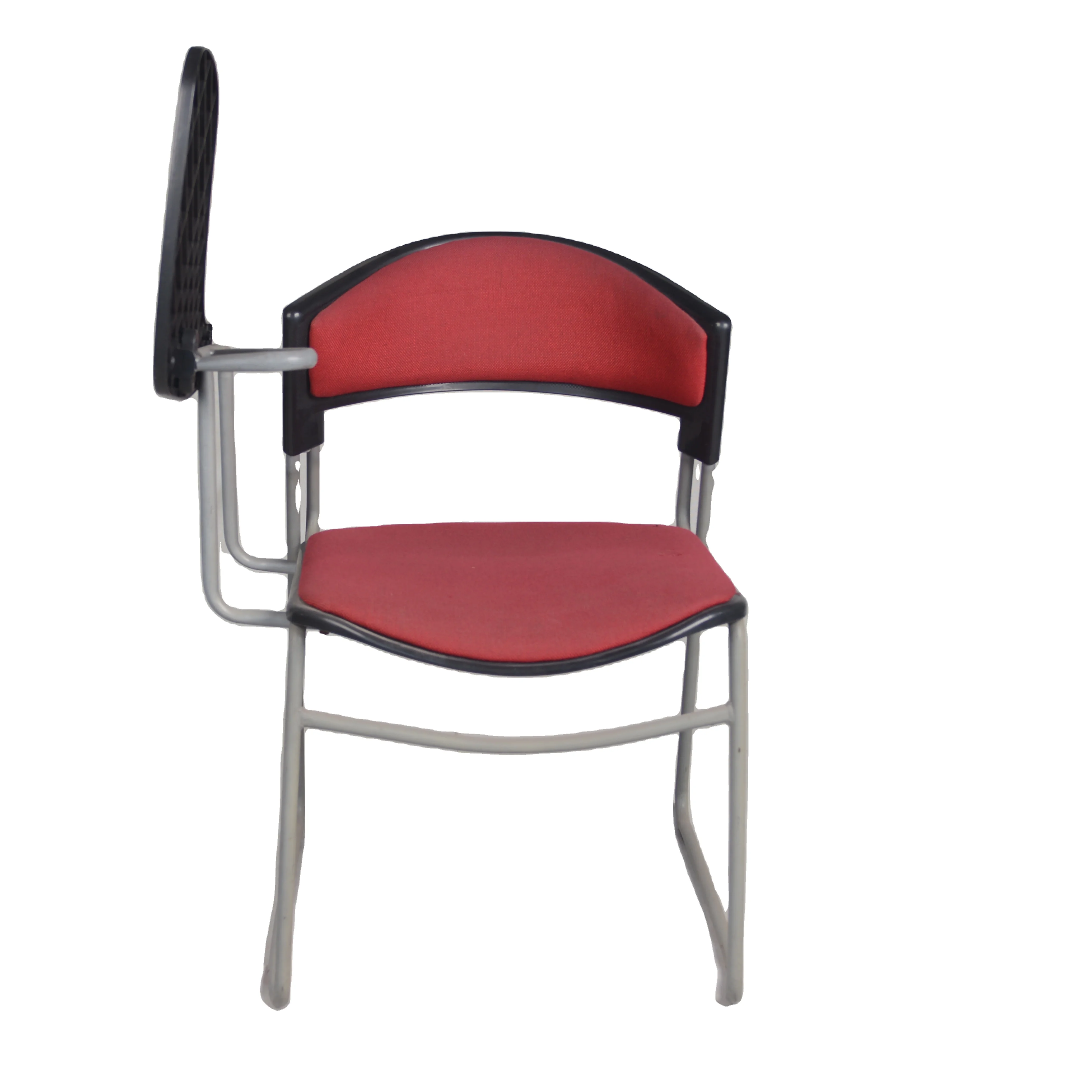 Plastic School Furniture Chair Office Training Chair with Tablet