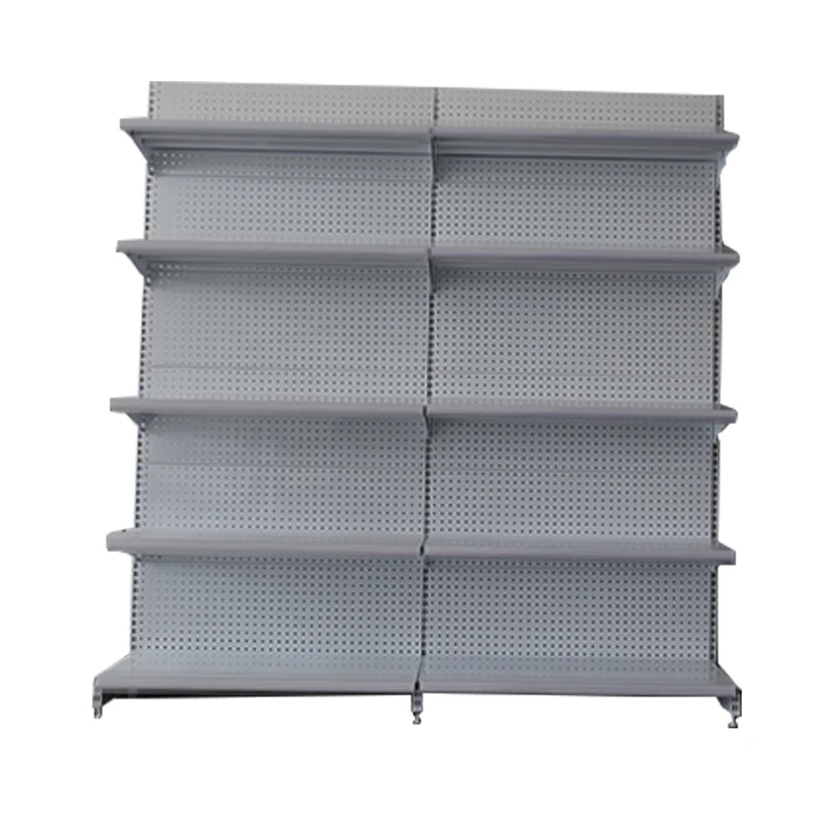 Free Stand Customised Quality Pegboard Gondola Shelves Rack For Market Display