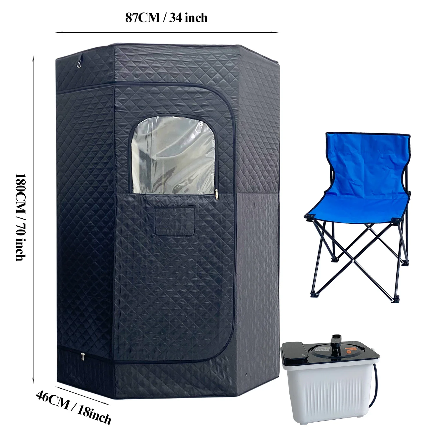 Sauna A Vapore Container Set Fitness Outdoor Single 2 Person Sauna For Sale