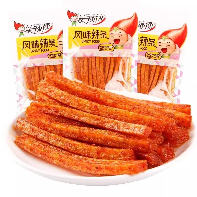 100g hot selling asian snacks spicy food grain snacks spicy snacks