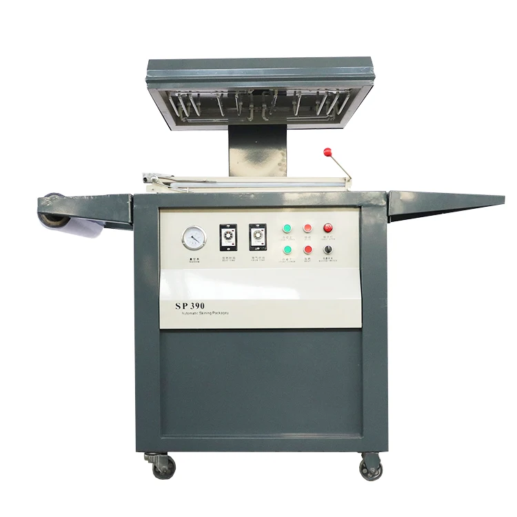 fittings vacuum packaging machine /vacuum skin sealer / tb390 skin packaging machine