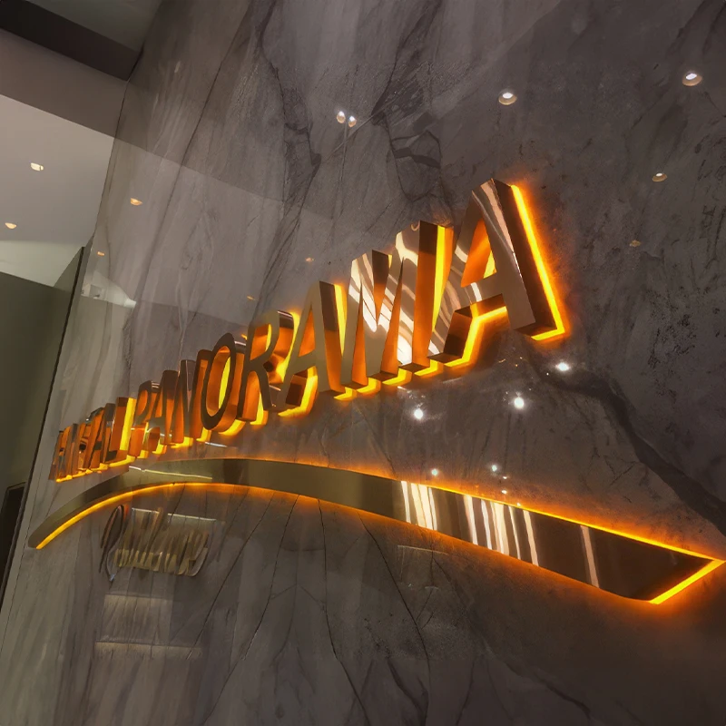 outdoor store Company brand logo 3D Led letter sign backlit business led signs business signs logo outdoor