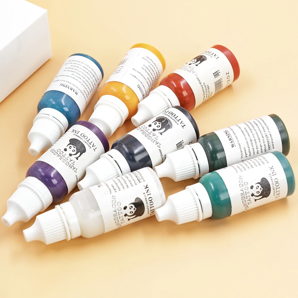 Quality 15ml best microblading pigment eyebrow tattoo permanent makeup micro color micropigmentation pmu pigment ink Tattoo Ink