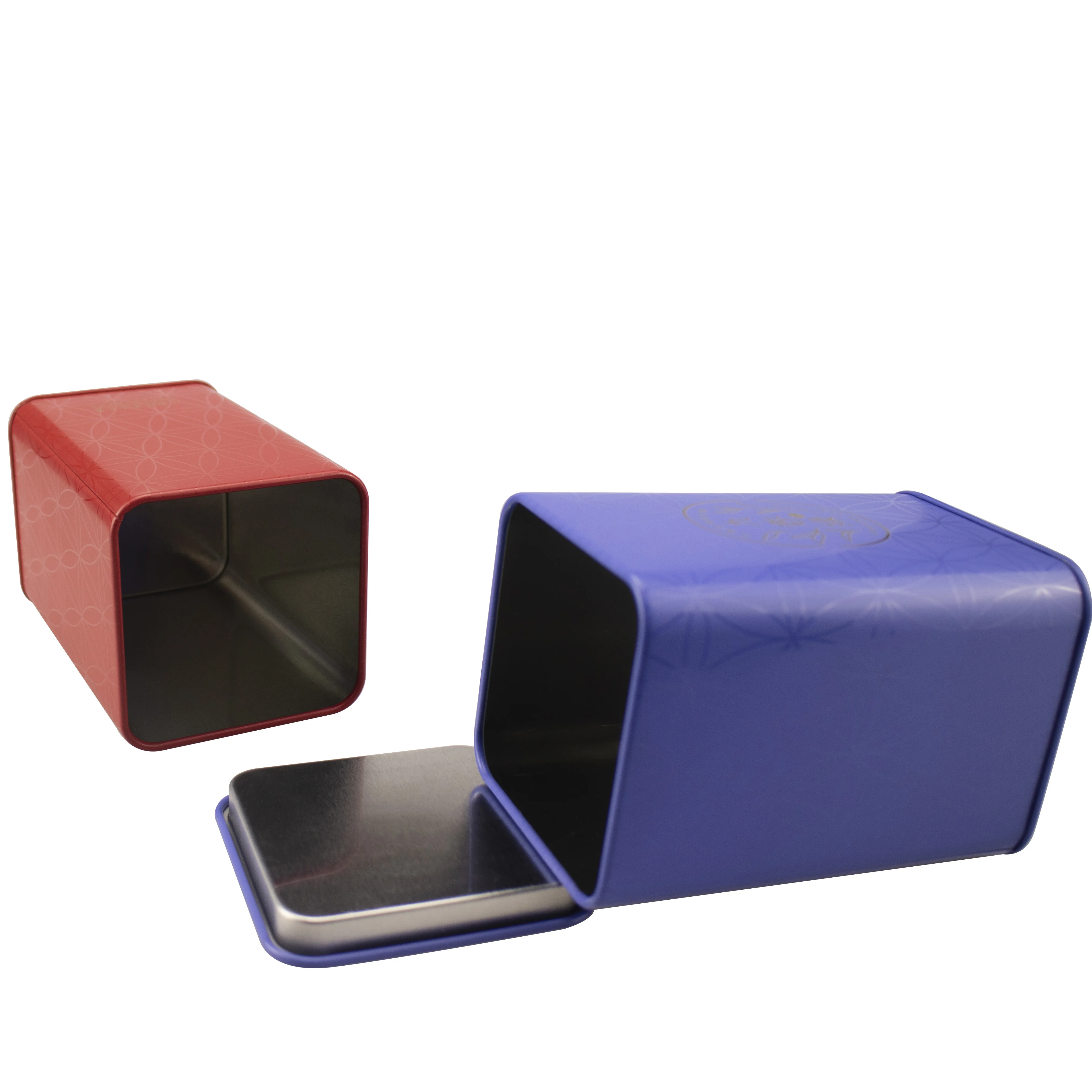 Metal Tin Boxes Customised Small Storage Packaging square tin box metal
